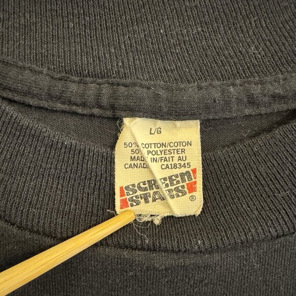 Vintage The Rolling Stones Steel Wheels North American Tour T-Shirt 1989 Size L - Picture 3 of 7